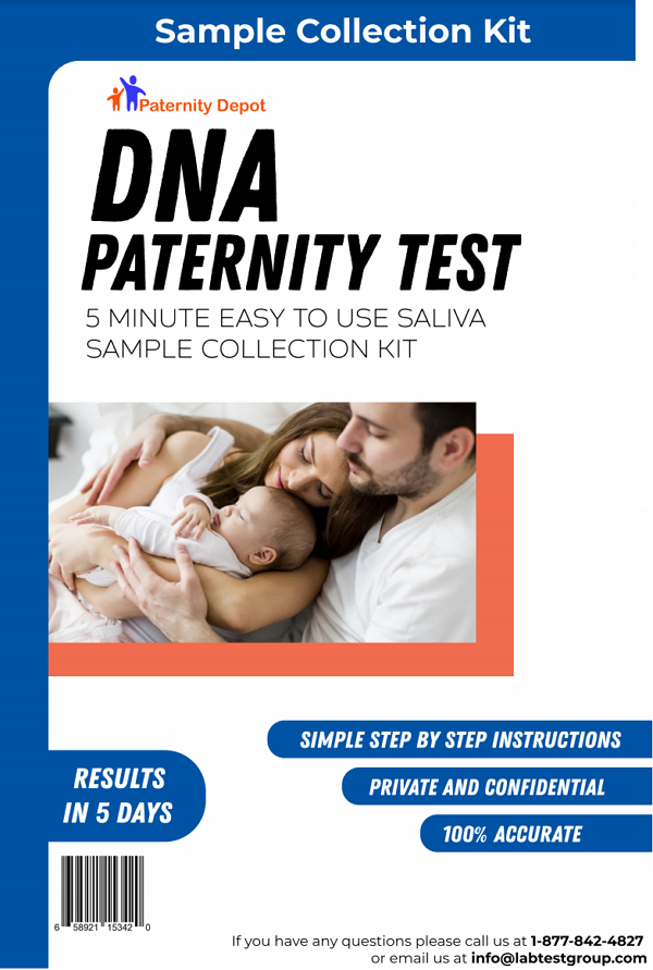 At Home Paternity Collection Kit